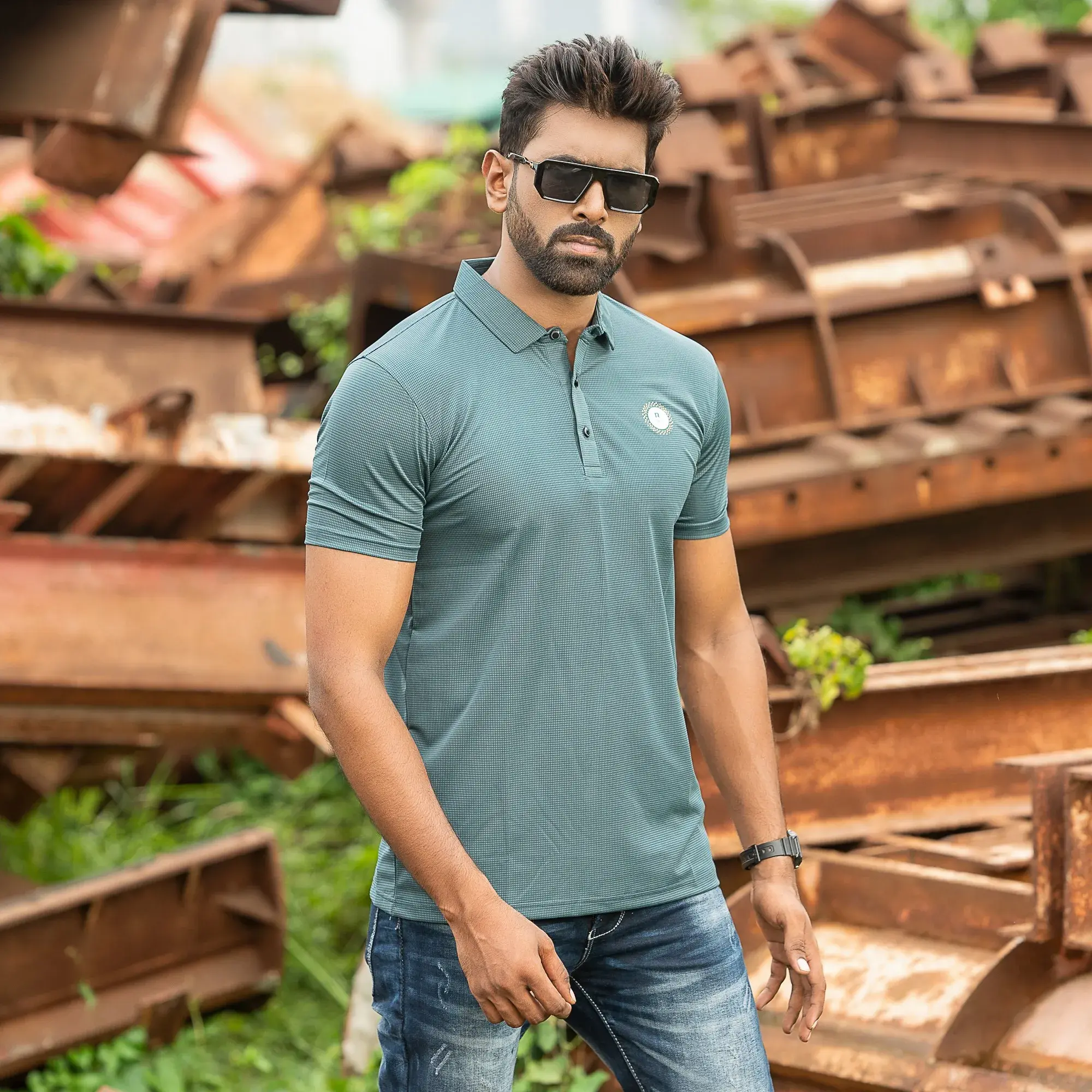 Picture of Half sleeve polo shirt