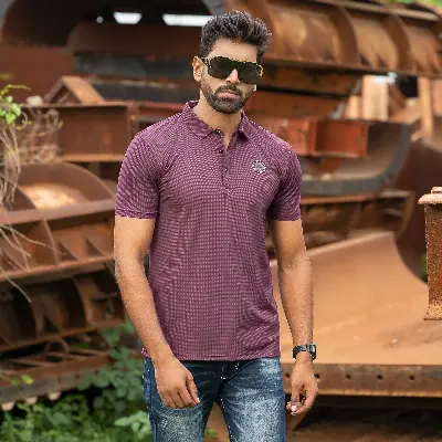 Picture of Half sleeve polo shirt