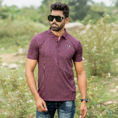 Picture of Half sleeve polo shirt