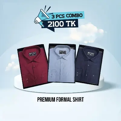 Picture of Combo Cotton Exclusive Formal Shirt
