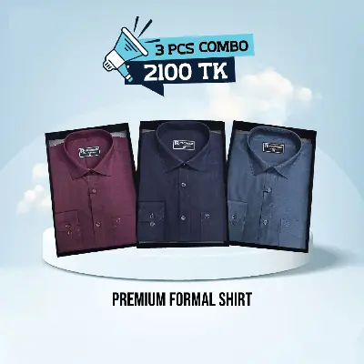 Picture of Combo Cotton Exclusive Formal Shirt