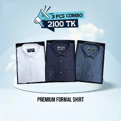 Picture of Combo Cotton Exclusive Formal Shirt