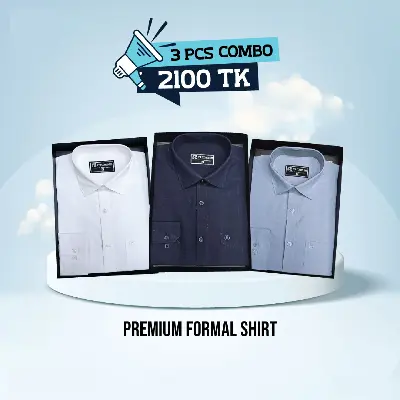 Picture of Combo Cotton Exclusive Formal Shirt