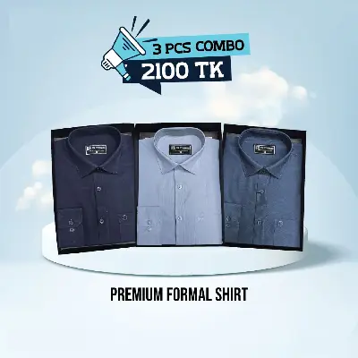 Picture of Combo Cotton Exclusive Formal Shirt