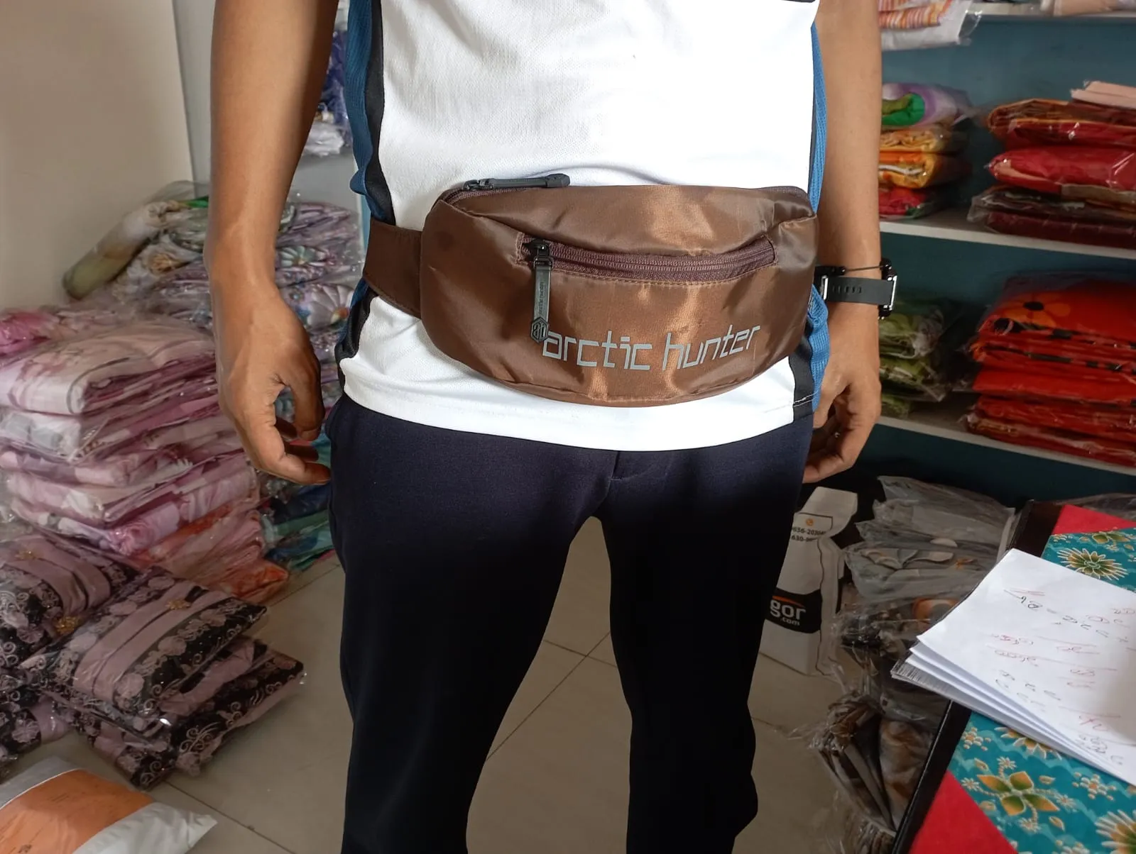 Picture of Waist Bags for Men Leisure Color Waist Bag Shoulder Crossbody Chest Bags Handbags Messenger Belt Bags