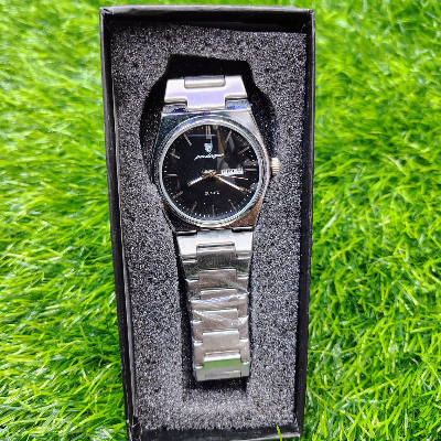 Picture of POEDAGAR 930 Men's New Luxury Luminous Date Week Stainless Steel Quartz Watch For Men