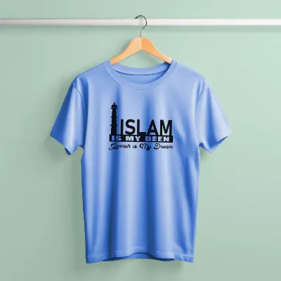 Picture of Jersey Fabrics Islam is my Deen T-shirt