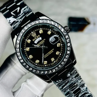 Picture of Rolex Quartz Movement Stainless Steel Analog Watch for Men