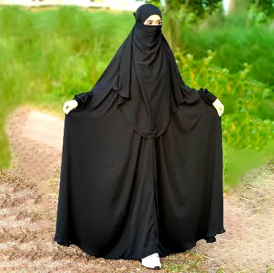 Picture of Floor Touch Long Abaya-ফ্লোর টাচ লং আবায়া