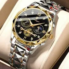 Picture of POEDAGAR 996 Luxury Man Luminous Chronograph Watch for Men Stainless Steel Men's Quartz Watches