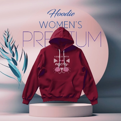 Picture of Premium Comfortable Stylish Ladies winter hoodie