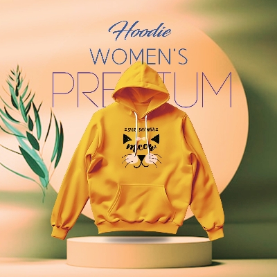 Picture of Premium Comfortable Stylish Ladies winter hoodie