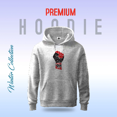 Picture of Premium Comfortable (Raise Your Hand) winter hoodie