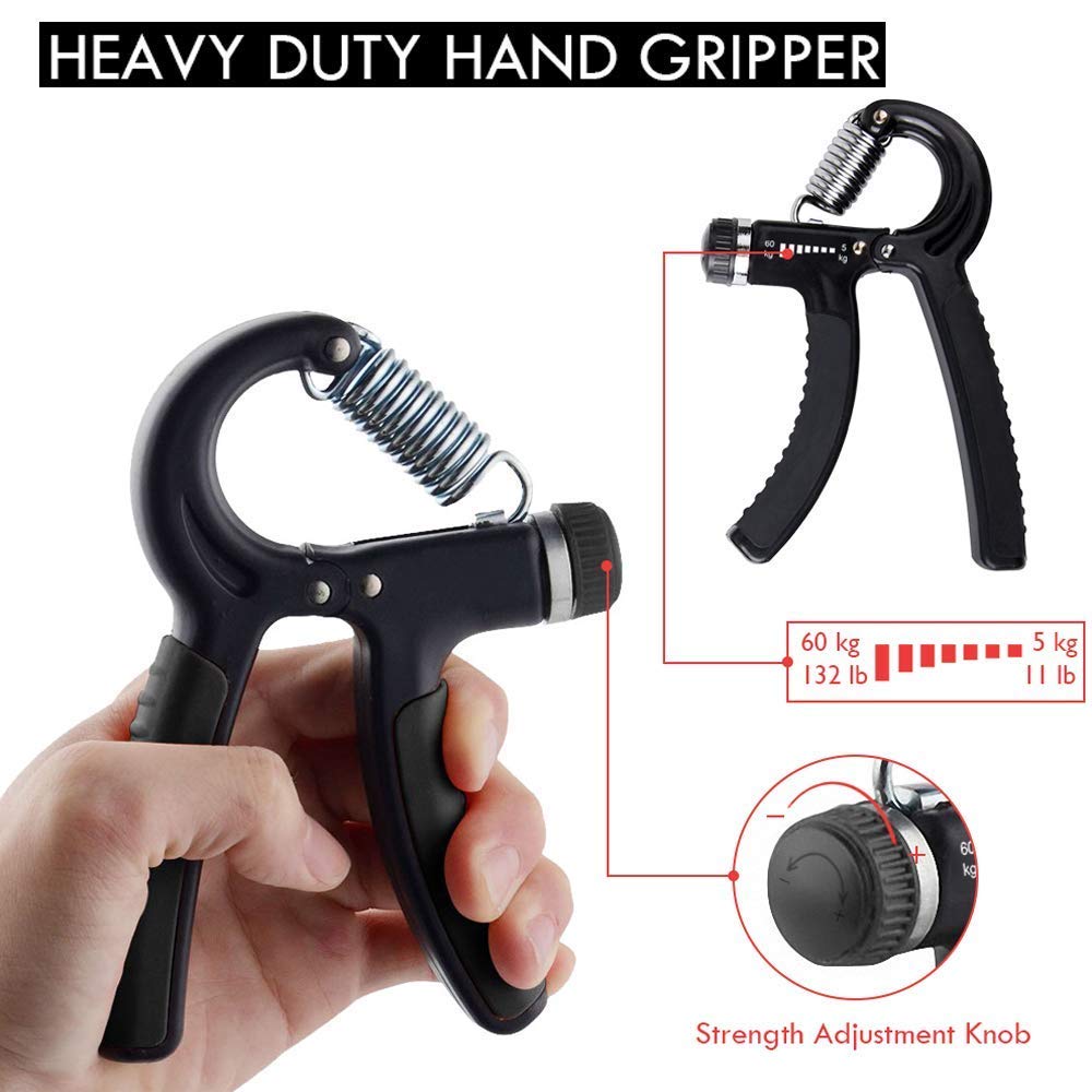 Picture of 6-50Kg Adjustable Heavy Grips New Strong Man Hand Grip Gym Grippers Arm Wrist Developer For arm  Muscle Strengthen