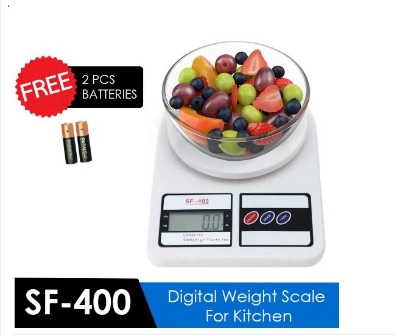 Picture of kitchen scale digital machine sf 400 (10KG) White