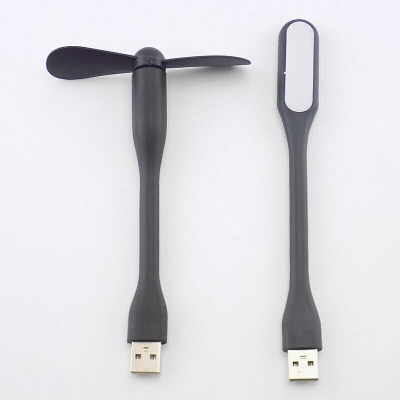 Picture of USB Fan and Light Combo for Type C or Type B Mobile, Notebook Laptop Or Power Bank