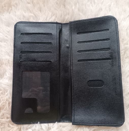 Picture of Mobile Cover and Card Holder Long Wallet - Tommy Black