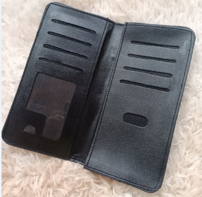 Picture of Mobile Cover and Card Holder Long Wallet - Tommy Black