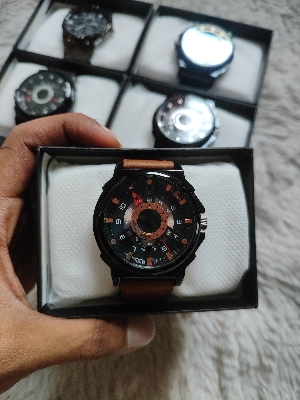 Picture of Top Luxury Watch Silver Metal Series 3D Bolt Skeleton Dial