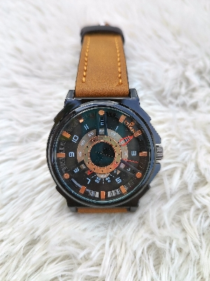 Picture of Top Luxury Watch Silver Metal Series 3D Bolt Skeleton Dial