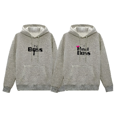Picture of Comfortable Winter (The Real Boss) Couple Hoodie