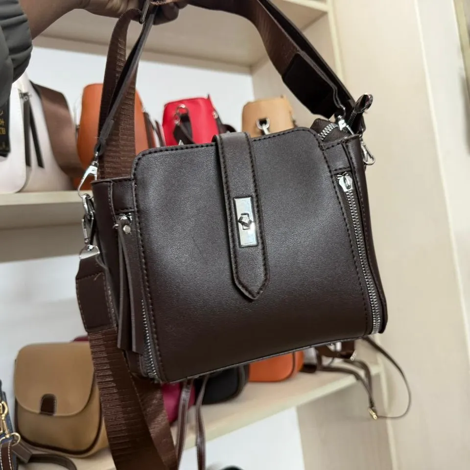 Picture of High-quality Messenger Bags For Women Luxury Crossbody Shoulder Bags Female(Coffee)