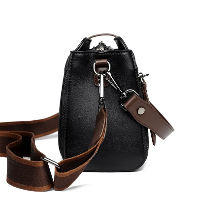 Picture of High-quality Messenger Bags For Women Luxury Crossbody Shoulder Bags Female(Black)