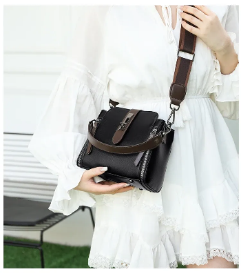 Picture of High-quality Messenger Bags For Women Luxury Crossbody Shoulder Bags Female(Black)