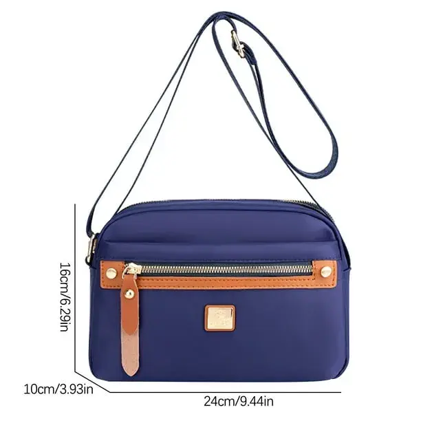 Picture of Nylon Fashion Cross-body Bag Lightweight Portable Shoulder Bag (Royal blue)