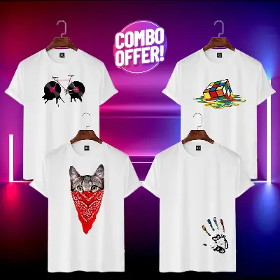 Picture of 4pis Mesh Jersy Fabric T Shirt