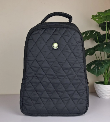 Picture of Givova Holland Quilted Padded Backpack Givova Unisex Multipocket Waterproof Black Backpack