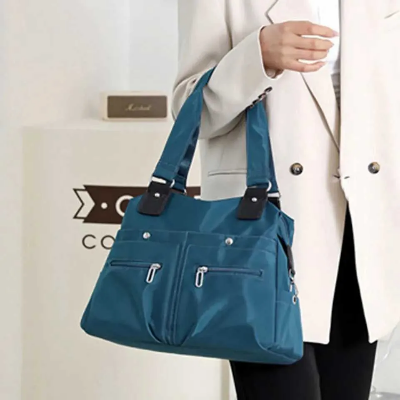 Picture of Women's Handbag Solid (Blue)