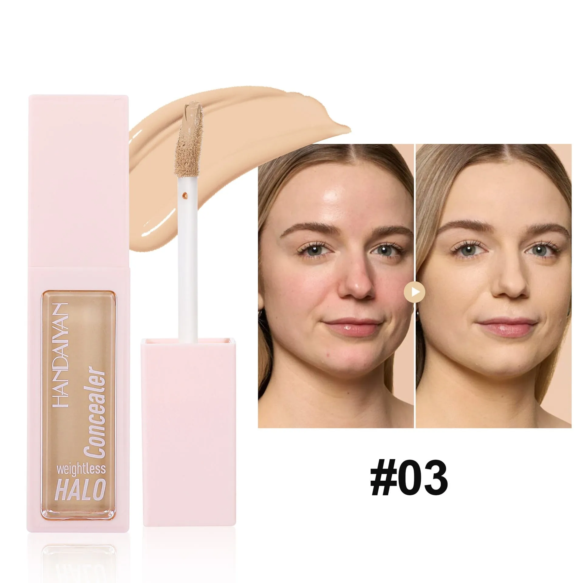 Picture of HANDAIYAN Weightless Halo Liquid Concealer (shade #3)