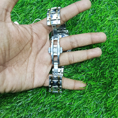 Picture of Butter Fly Lock OLEVS Watch for Women Silver Blue