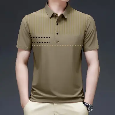 Picture of Stylish Half Sleeve Polo Shirt