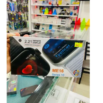Picture of ME16 Smart Watch 3 strips 2.21 Infinity display Wiewless charging series 10
