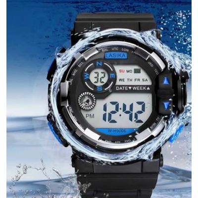 Picture of LASIKA W-H9006 Water Resistance/ Waterproof Silicon Digital Watch for Men
