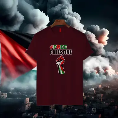Picture of Free Palestine Cotton T-shirt