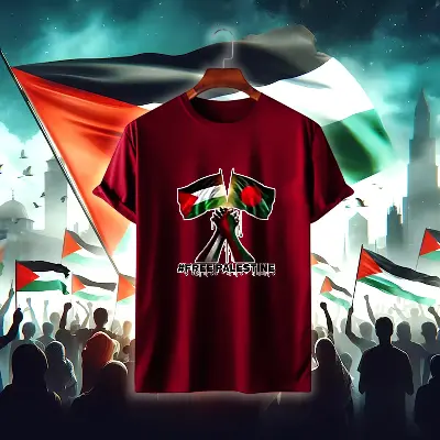 Picture of Save-Gaza Cotton T-shirt
