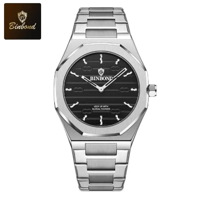 Picture of BINBOND 818 Stainless Steel Quartz Fashionable Premium Watch