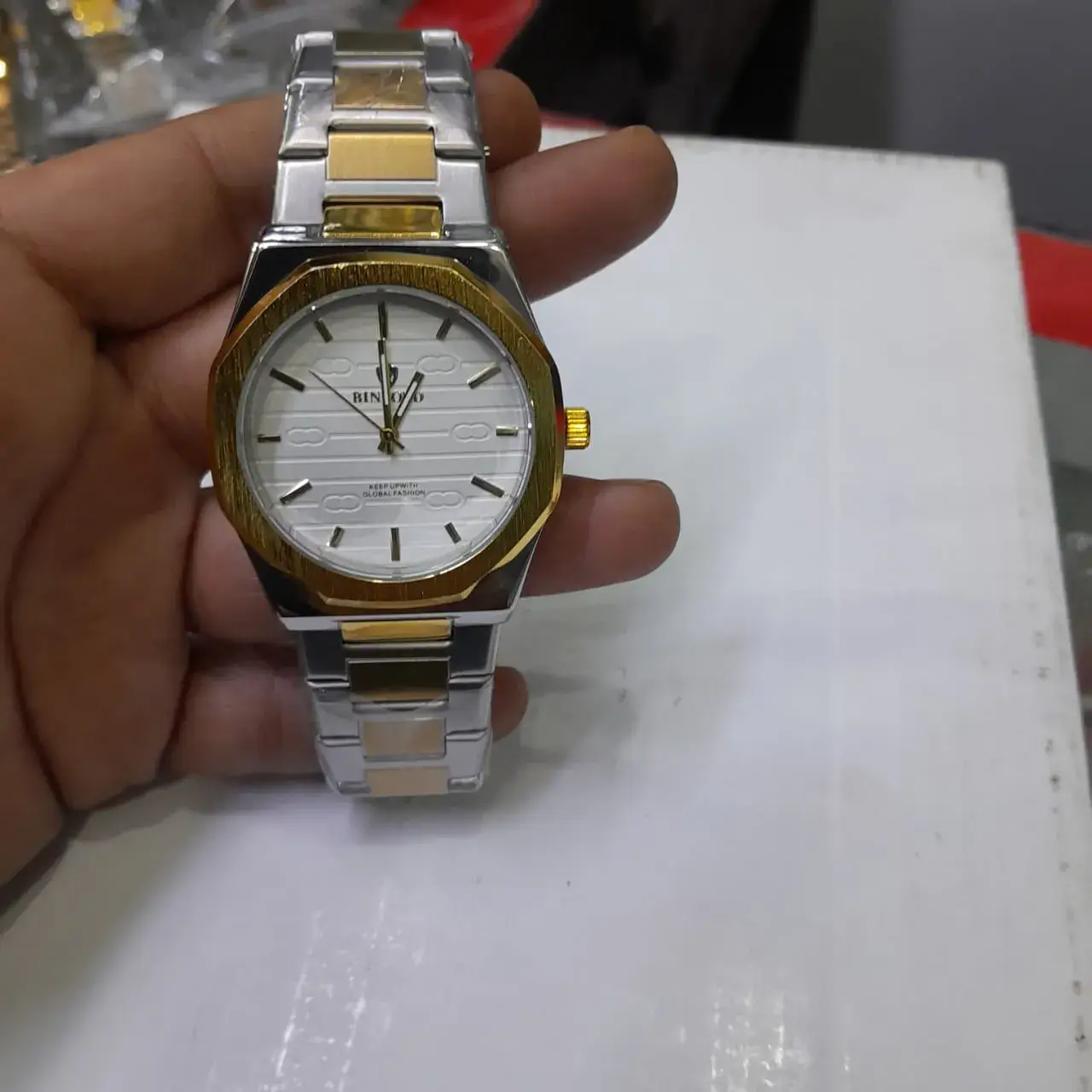 Picture of BINBOND 818 Stainless Steel Quartz Fashionable Premium Watch