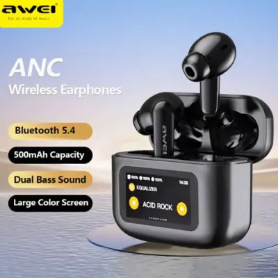 Picture of Awei T56 ANC Earbuds with LED Touch Display