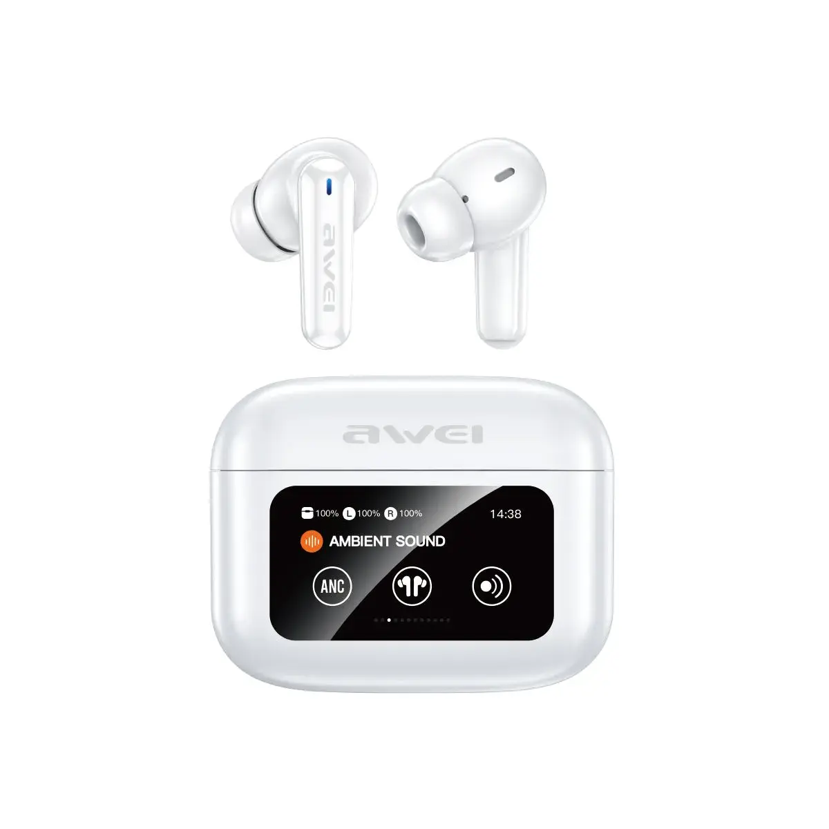 Picture of Awei T56 ANC Earbuds with LED Touch Display