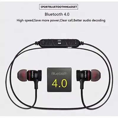 Picture of AWEI A920BL Wireless Smart Sport Stereo Magnetic Earphones Explosive Bass