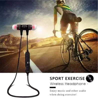 Picture of AWEI A920BL Wireless Smart Sport Stereo Magnetic Earphones Explosive Bass