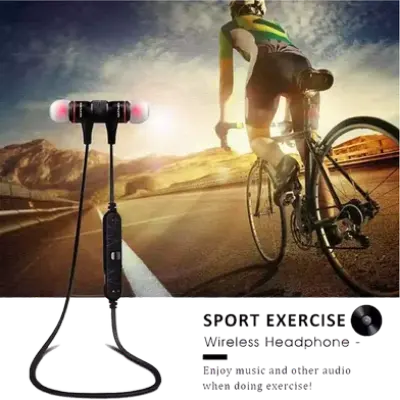 Picture of AWEI A920BL Wireless Smart Sport Stereo Magnetic Earphones Explosive Bass