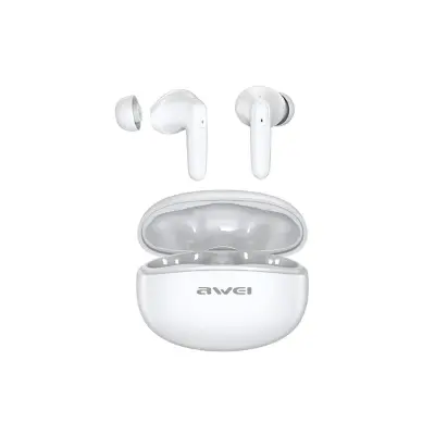 Picture of Awei T90 2 in 1 ENC Wireless Bluetooth Earbuds With Mic Noise Reduction Headphones
