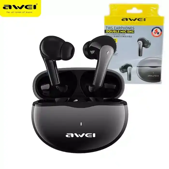 Picture of Awei T62 4 Mic ENC Earphones Bluetooth 5.3 Earbuds