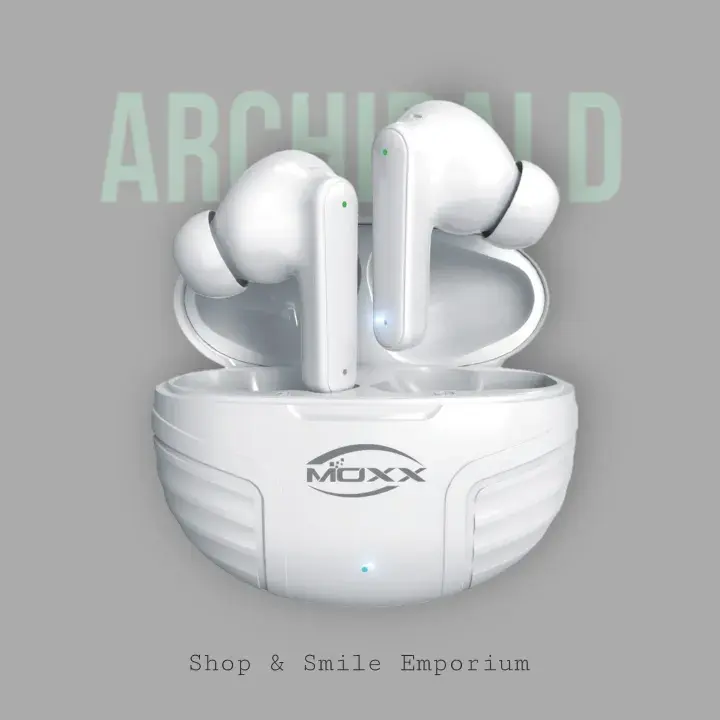 Picture of MOXX MPOD ANC & ENC TWS Wireless Earbuds | Environmental Noise Cancellation (ENC) | Active Noise Cancellation (ANC)