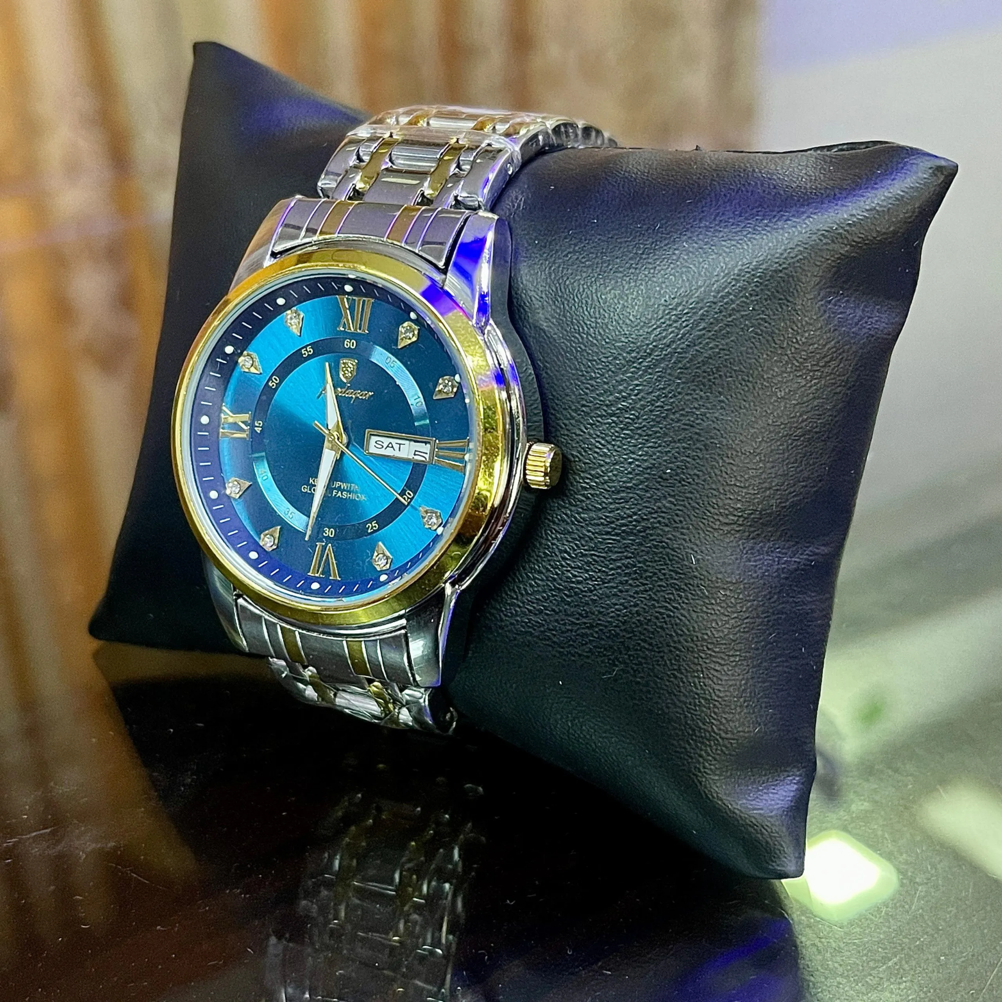 Picture of POEDAGAR Fashion Quartz Watch for Men - blue